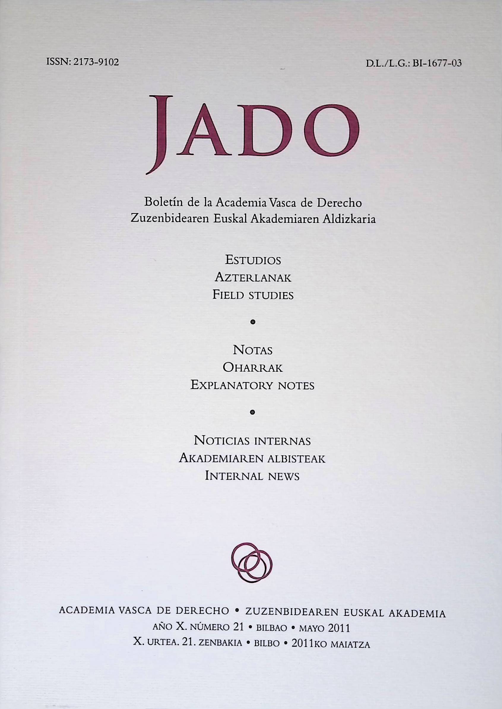 JADO - 21.aldizkaria
